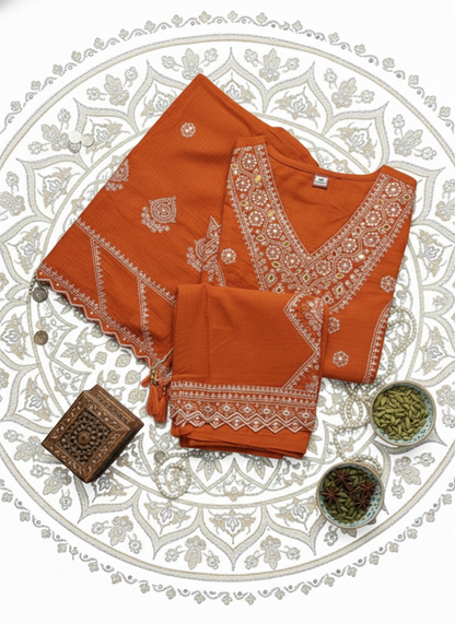 TATAV BYSRI THE MOSS MEADOW SUIT SET