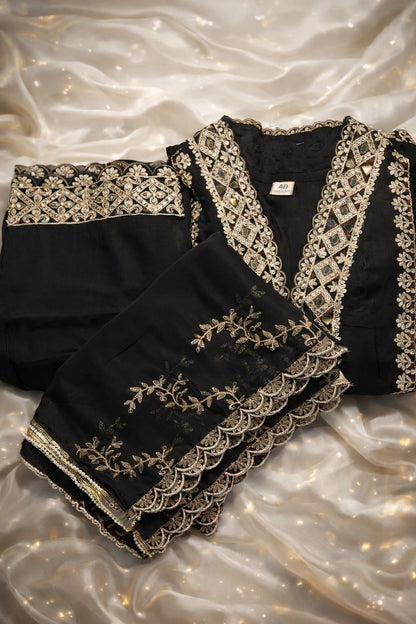 TATAV BYSRI MULMUL LINING 3-PIECE SUIT