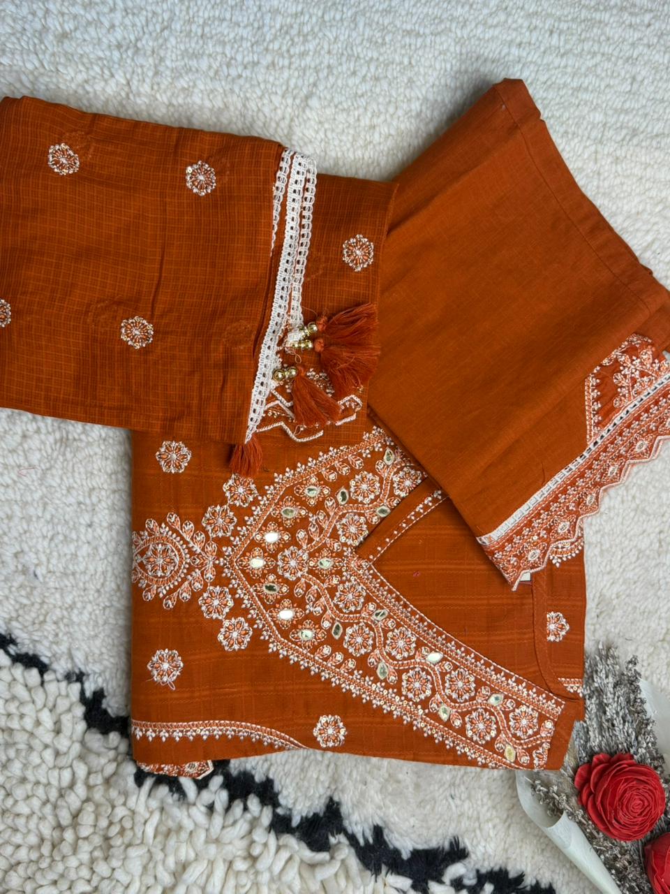 TATAV BYSRI THE MOSS MEADOW SUIT SET