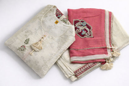 TATAV BY SRI MORNI 3 PIECE SUIT SET INSPIRED BY SABYASACHI