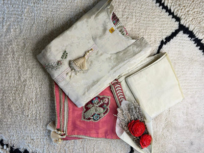 TATAV BY SRI MORNI 3 PIECE SUIT SET INSPIRED BY SABYASACHI